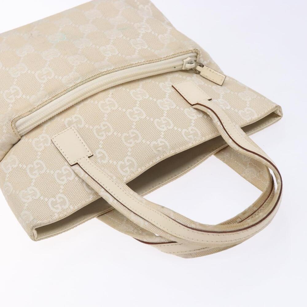 GUCCI GG Canvas Hand Bag Beige 002 002 - Picture 6 of 13